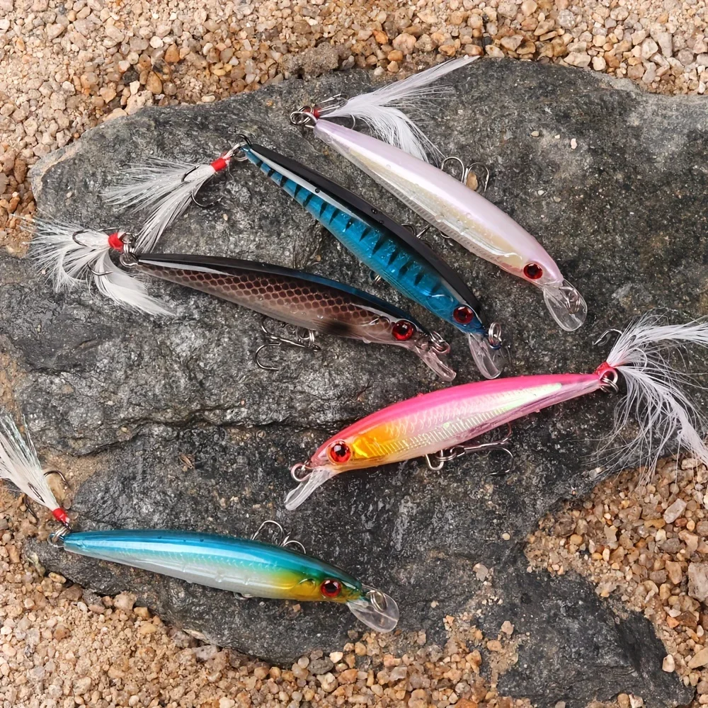 Fishing Equipment Basics - Laser 3D Eyes Bionic Minnow Fishing