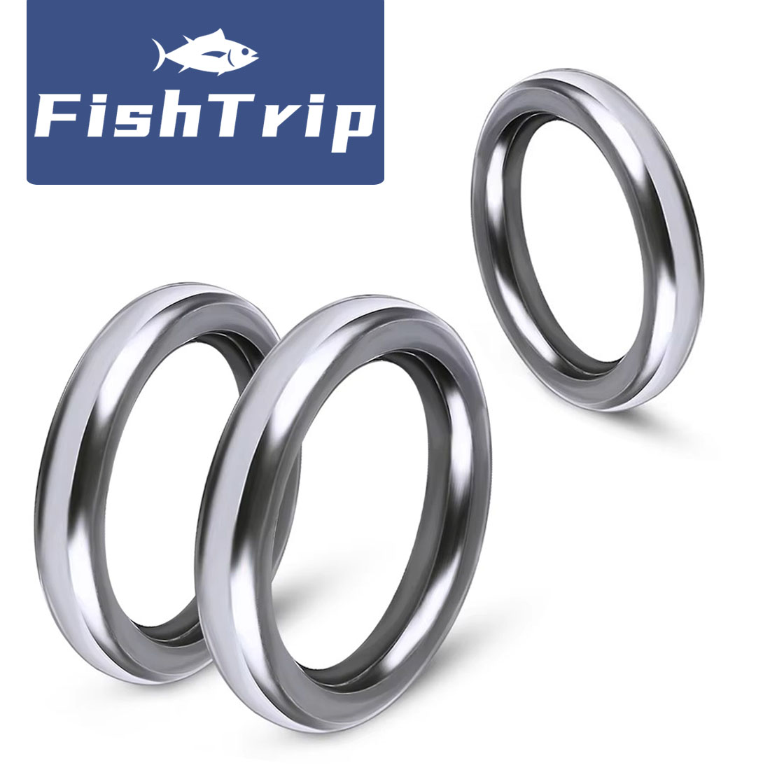 Fishing Equipment Used - FishTrip Solid Rings Fishing Stainless Steel