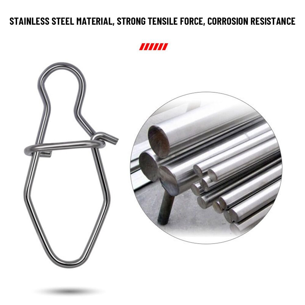 Fishing Equipment Tools - 100pcs/lot nice Snap Fishing Barrel Swivel