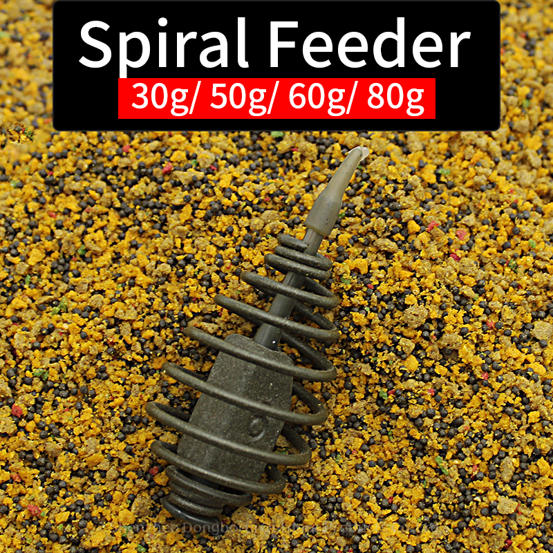 Fishing Equipment Basics - 1PC Carp Fishing Accessories Spiral Feeder