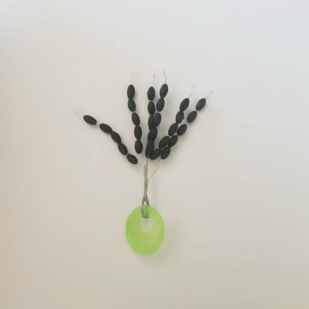Fishing Bobber Float - 150Pcs/5Set Rubber Float Stops Space Beans