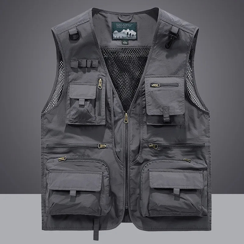 14US Pockets Summer New Men  T - Fishing Vest Jacket incelemesi ve fiyatı