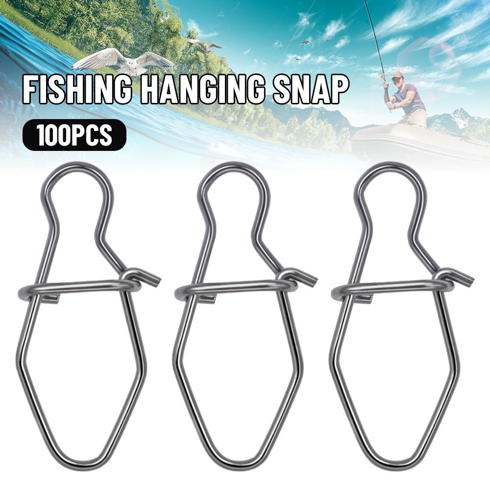 100pcs/lot nice Snap Fishing B - Fishing Equipment Tools incelemesi ve fiyatı