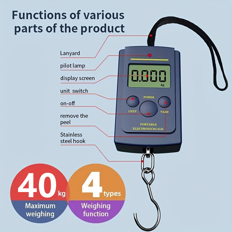 40kg Multifunctional Mini Elec - Fishing Equipment Basics incelemesi ve fiyatı
