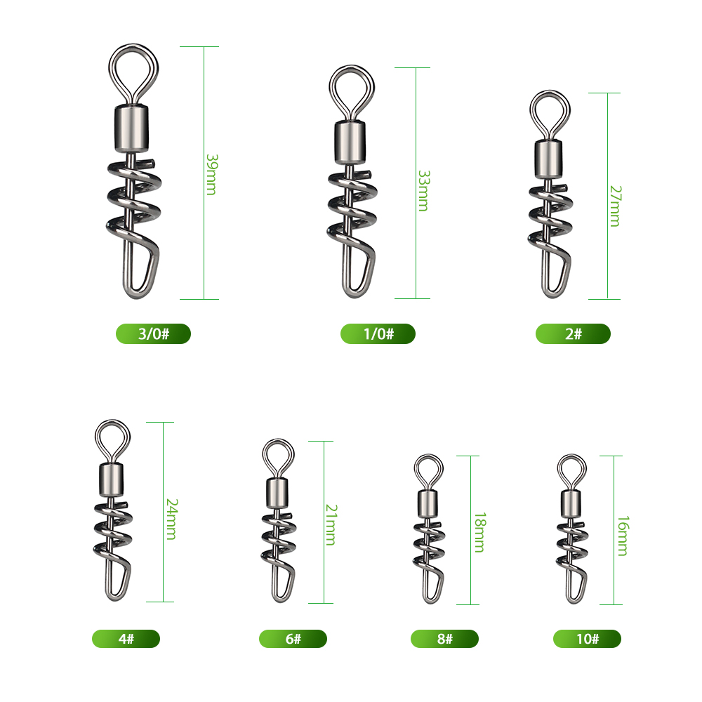 DNDYUJU 10PCS/lot Rolling swiv - Fishing Equipment Basics incelemesi ve fiyatı