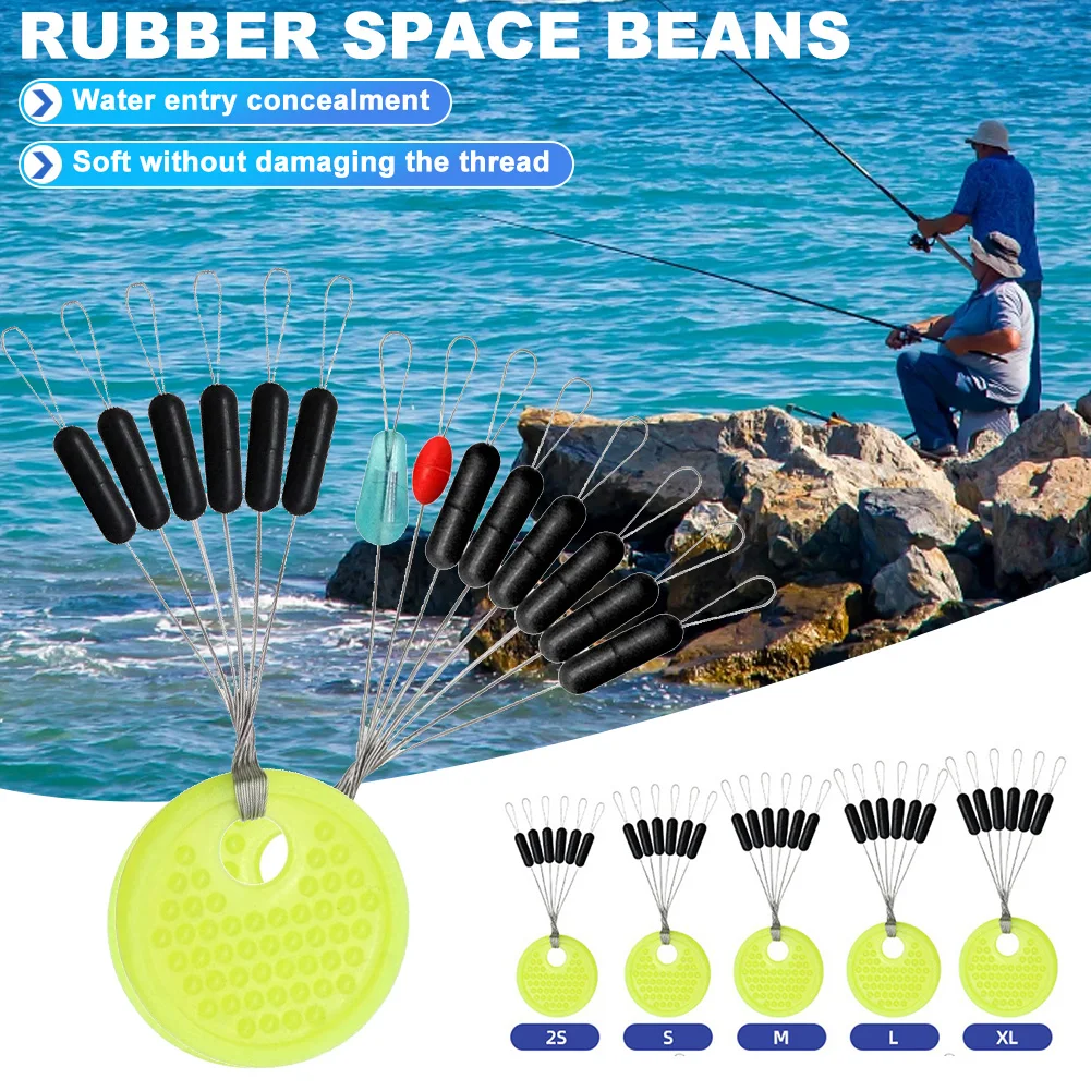 Fishing Rod Rubber Space Beans - Fishing Bobber Float incelemesi ve fiyatı
