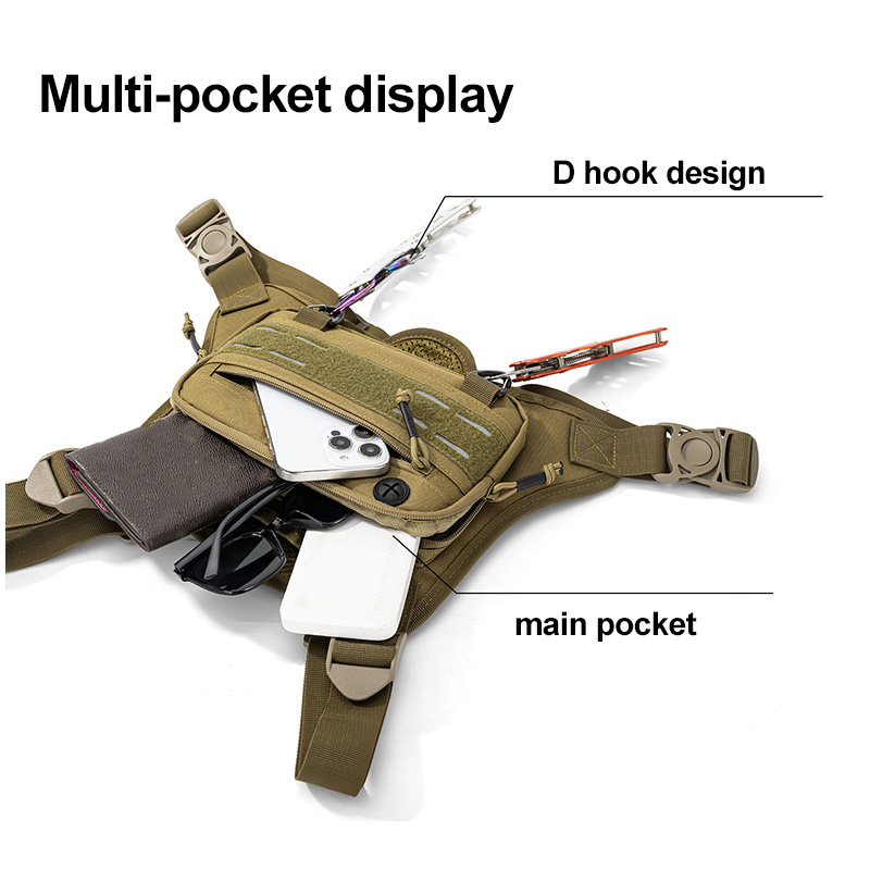 Tactical Front Chest Rig Bag V - Fishing Vest Jacket incelemesi ve fiyatı