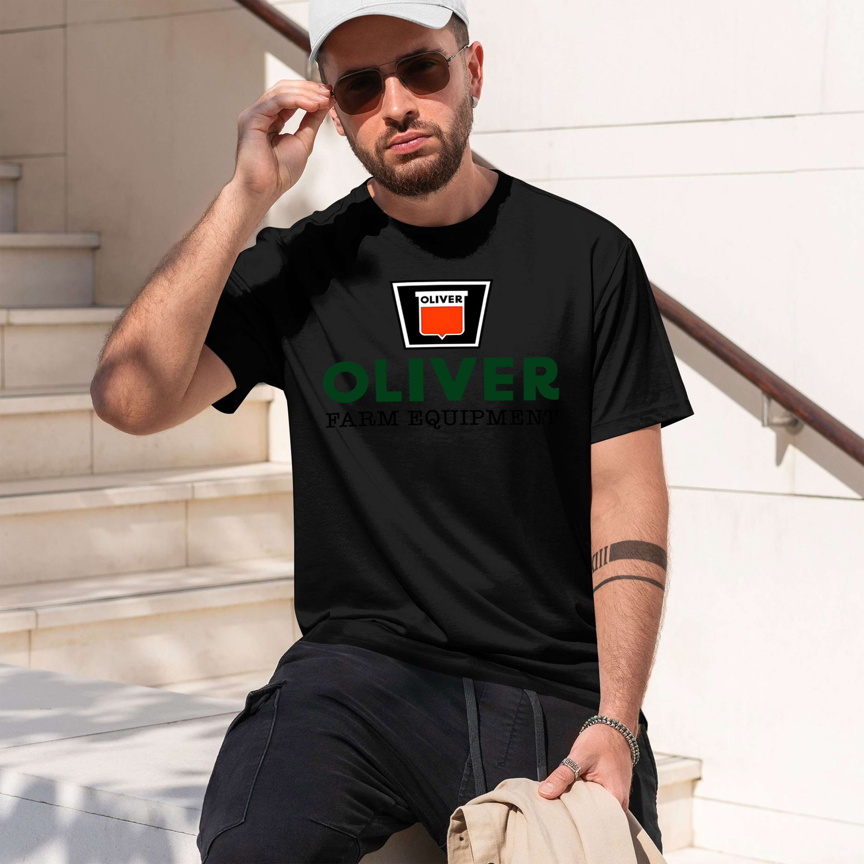 Oliver Farm Equipment with Gre - Fishing Equipment Logo incelemesi ve fiyatı