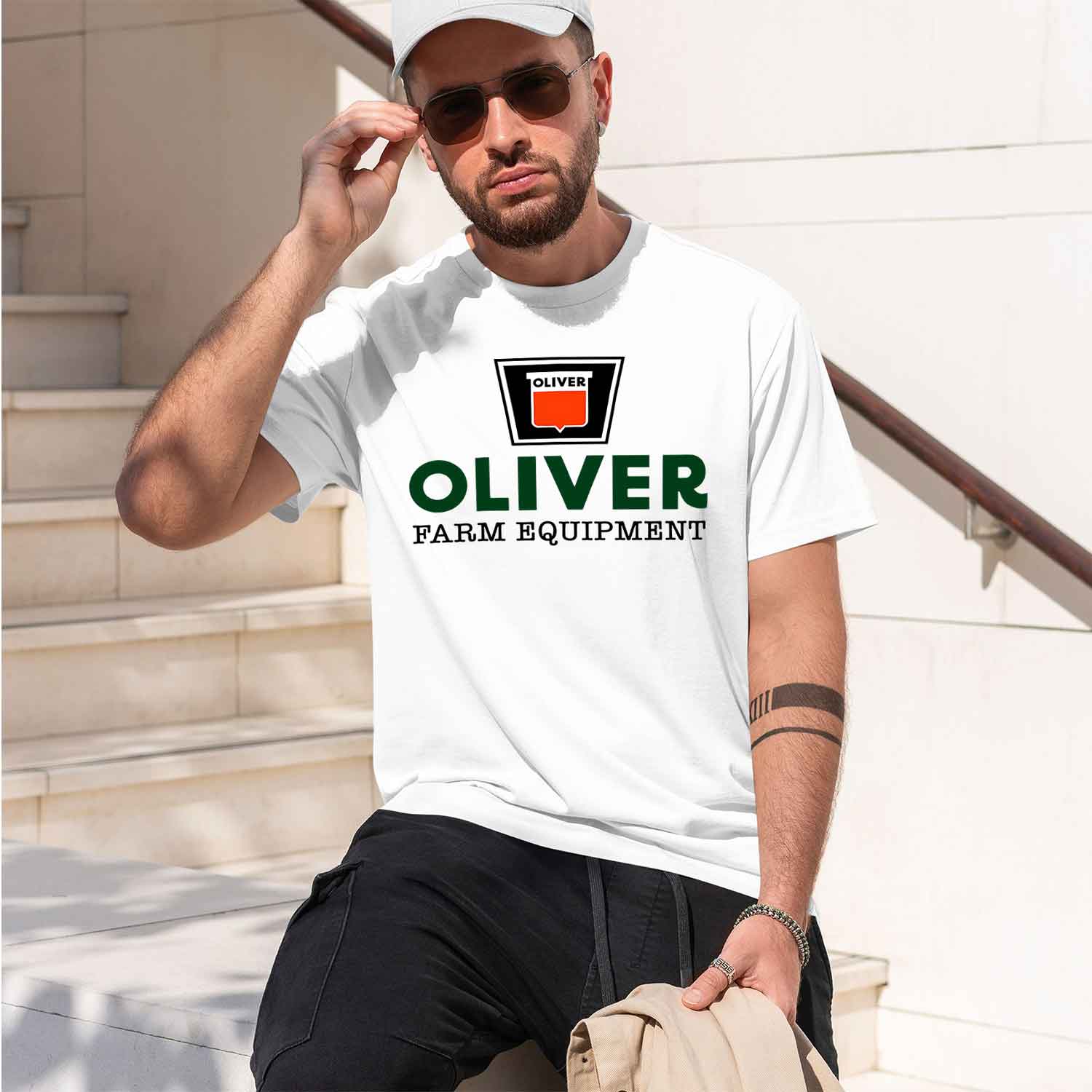 Oliver Farm Equipment with Gre - Fishing Equipment Logo incelemesi ve fiyatı