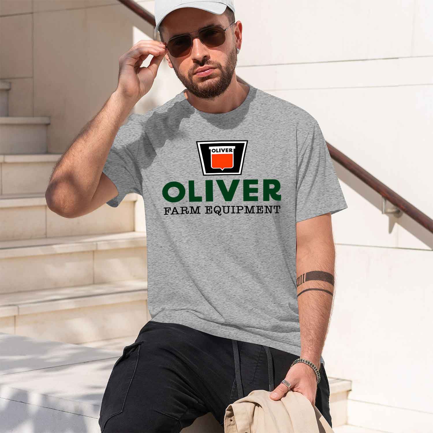 Oliver Farm Equipment with Gre - Fishing Equipment Logo incelemesi ve fiyatı