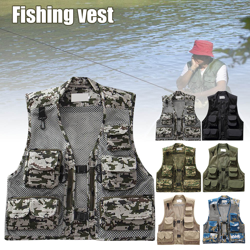 NEW Men Fishing Vest Multi-Poc - Fishing Vest Jacket incelemesi ve fiyatı