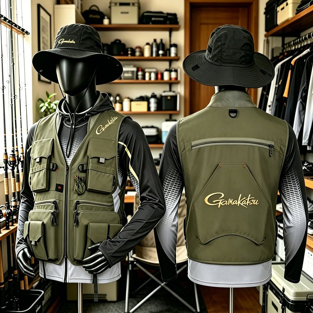Gamakatsu Men Multi-Pocket Fis - Fishing Vest Jacket incelemesi ve fiyatı