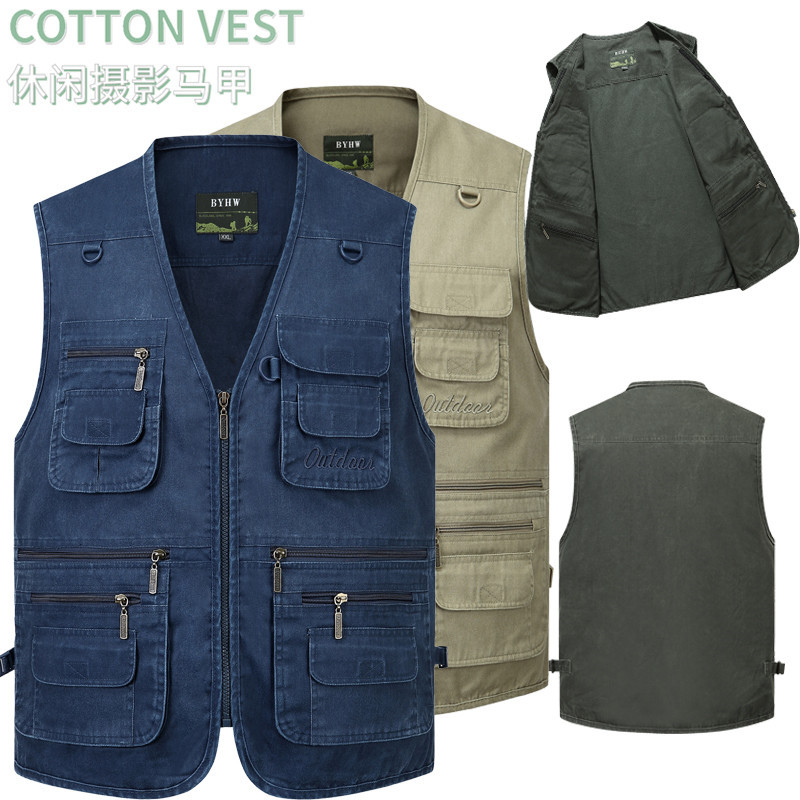 Men Vest Waistcoat Multi-pocke - Fishing Vest Jacket incelemesi ve fiyatı