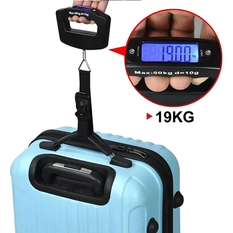 50kg/10g Travel Luggage Scale  - Fishing Equipment Basics incelemesi ve fiyatı