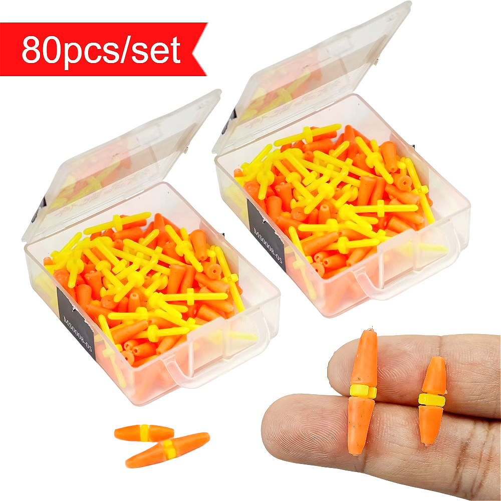 80pcs/set Rock Sea Fishing Ant - Fishing Bobber Float incelemesi ve fiyatı