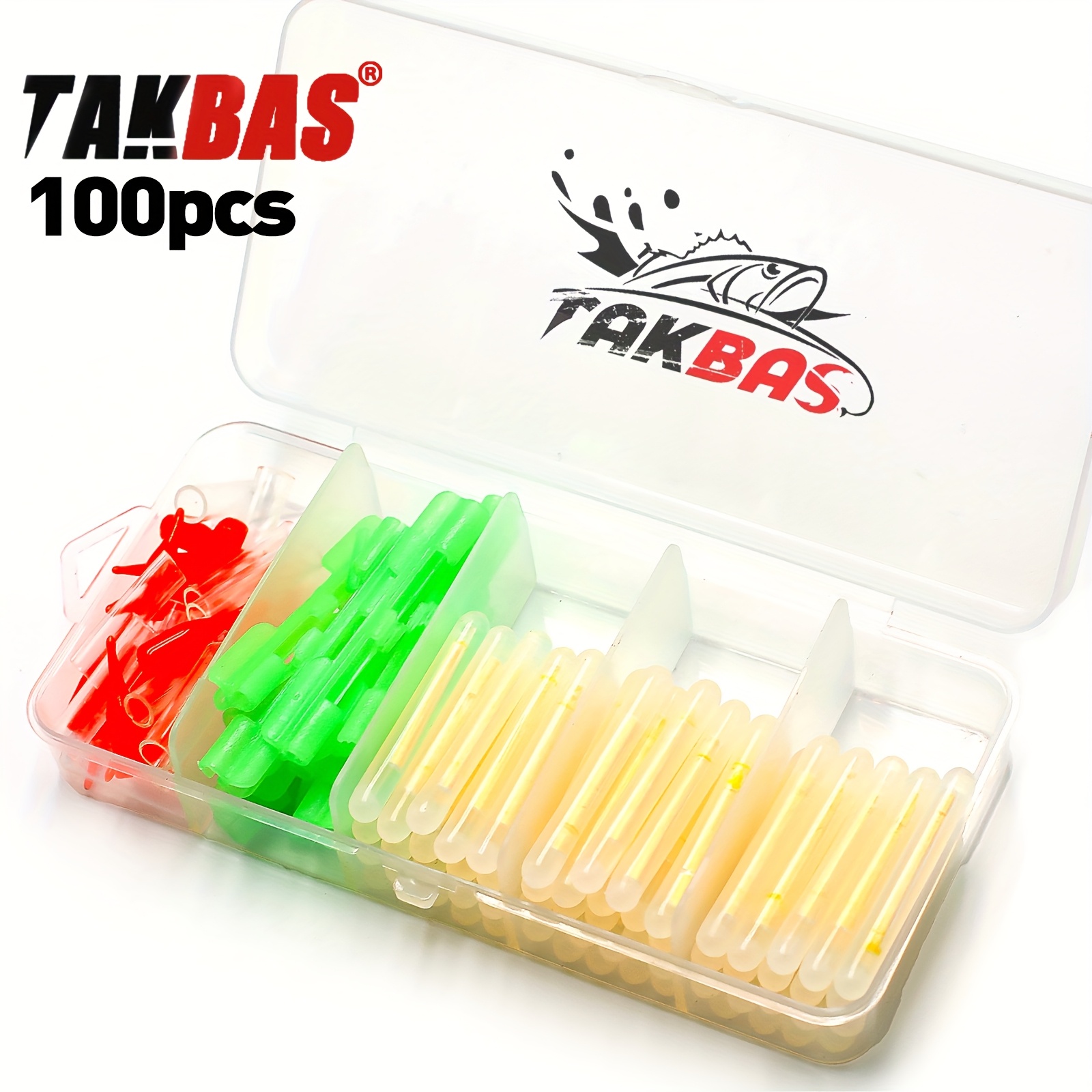 100PCS Fishing Glow Sticks Set - Fishing Bobber Float incelemesi ve fiyatı